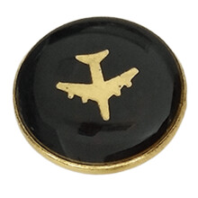 Airport Uniform Buttons Rustproof Metal Buttons-Style 3 1