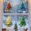 Christmas Window Clings Christmas Window Decorations-13 6