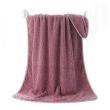Elegant Corals Velvets Hand Towel,-coral purple bath towel