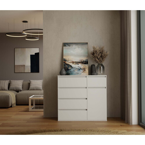 Commode Malwa 1D5S BLANC 1