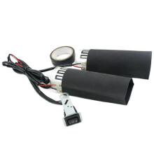Heated Grips 12V Adjustable 1 Pair Electric Handlebar Grips For Travel Driving Outdoor Winter Use