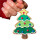Christmas Refrigerator Magnet, Snowman Snowflake Magnetic-C 1