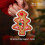 Christmas Refrigerator Magnet, Snowman Snowflake Magnetic-C 4