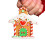 Christmas Refrigerator Magnet, Snowman Snowflake Magnetic-C 6