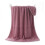 Serviette à main en velours-une serviette de bain violet corail 1