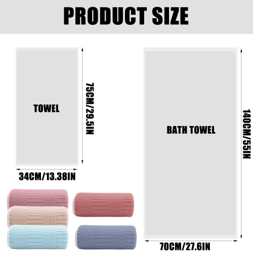 Serviette à main en velours-une serviette de bain violet corail 2