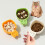 3pack Ergonomic Pet Food Spoon Environmental Protecting Plastic 2