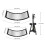U Shaped Curved Photography Reflector-small reflector 2