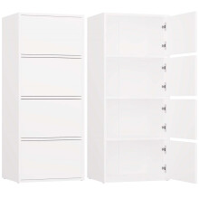 ALMA WHITE CHEST OF DRAWERS