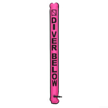 Inflatable Scuba Diving Marker Buoy For Signaling And Safety Water Activities Pink