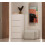 Commode ALMA WHITE 4 portes 4 étagères 2