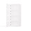 Commode ALMA WHITE 4 portes 4 étagères 6
