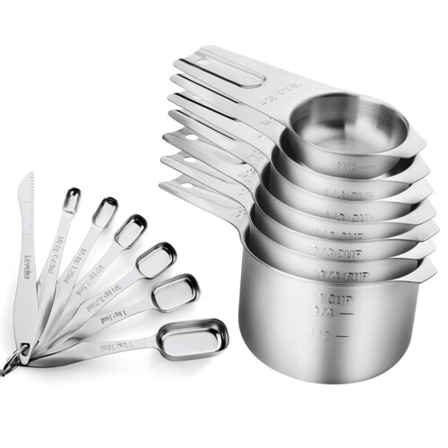 Accurate Measuring Spoons Durable Stainless Steel Spoon For-D