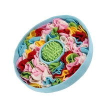 Hondentraktatie-uitgiftespeelgoed Snuffelspeeltje-Blauw