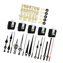 Battery Operated Clock Mechanisms 5Pcs-Black needle plus go