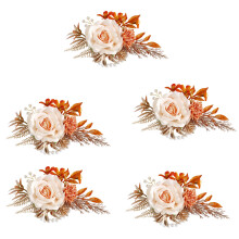 Stylish Wrist Flower Boutonniere and Corsage-wrist flower