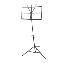 Music Book Stand Retractable Score Holder Tripod Sheet Music Stand Adjustable Height For Home And Studio