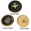 Airport Uniform Buttons Rustproof Metal Buttons-Style 5 1 4