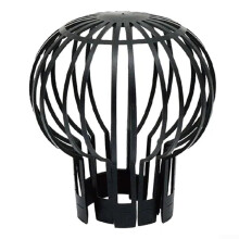 Plastic Down Pipe Gutter Balloon Guard Filter Strainer Expandable Leaf Debris Guard For Home Drainage System Black