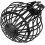 Plastic Down Pipe Gutter Balloon Guard Filter Strainer Expandable Leaf Debris Guard For Home Drainage System Black 3