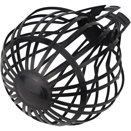 Plastic Down Pipe Gutter Balloon Guard Filter Strainer Expandable Leaf Debris Guard For Home Drainage System Black 2