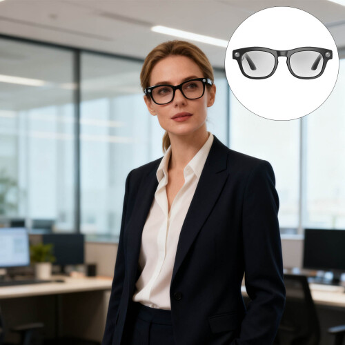 AI Small Glasses with Recording Voice Assistant Blue Light 1