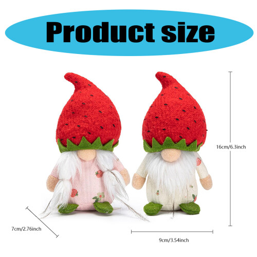 Creatieve Rudolph-figuren met aardbeienthema, 2