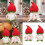 Creatieve Rudolph-figuren met aardbeienthema, 2