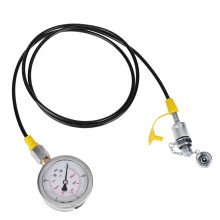 Hydraulic Pressure Test Kit With Hose Assembly And Pressure Test Box Hydraulic Gauge Kit For Excavators And Tractors