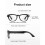 Voices Command Glasses Visual Clear Lightweight Frame Whole Day 3