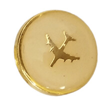 Airport Uniform Buttons Rustproof Metal Buttons-Style 1 1