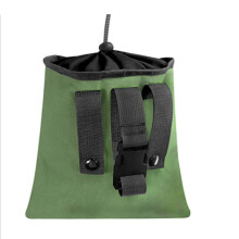 Verstellbare Hüfttasche für Outdoor-Aktivitäten, geräumige Werkzeugtasche aus Canvas und Nylon mit faltbarem Design, stilvolles und praktisches