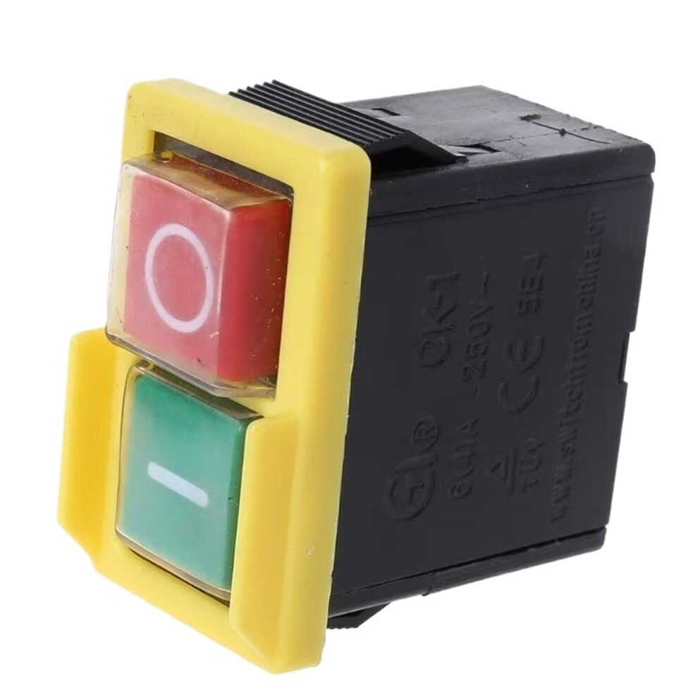 5E4 Ac250v Electromagnetic Switch For Grinding Machines Start Stop Magnetic Selflocking Button 9067246074456
