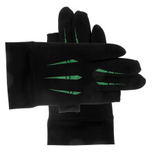 Sun Protection Outdoor Cycling Gloves Fingerless Green Breathable Anti Slip Adults Fishing Running Riding Climbing