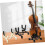 Violin Stand Retractable Portable Floor Stand For Violin Display Rack 4