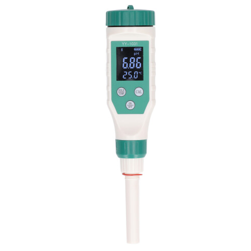 Salinity Tester for Freshwater and Seawater, Multi-parameter Water Quality Analyzer with Exchangeable Electrode, pH Meter with Temperature Compensatio 1