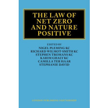 The Law of Net Zero and Nature Positive Hardcover Book