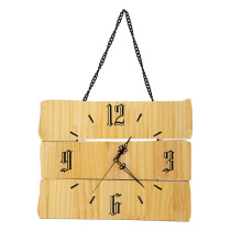 Houten saunaklok voor de woonkamer met hittebestendige eigenschappen, eenvoudig te installeren, nauwkeurige tijdweergave, draagbare timer en stil