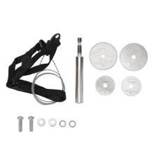 Lightweight Design Circular Saw Blade Set Fast Cutting HSS Smooth Cutting Compatible Electric Drill Safe Cutting PVC Metal Pipes