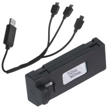 3600mAh Drones Lithium batteries Long Flight Time for-Black