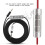 Replacement Earphone Cable for Momentum, 152cm, Red for iPhone & Android 5