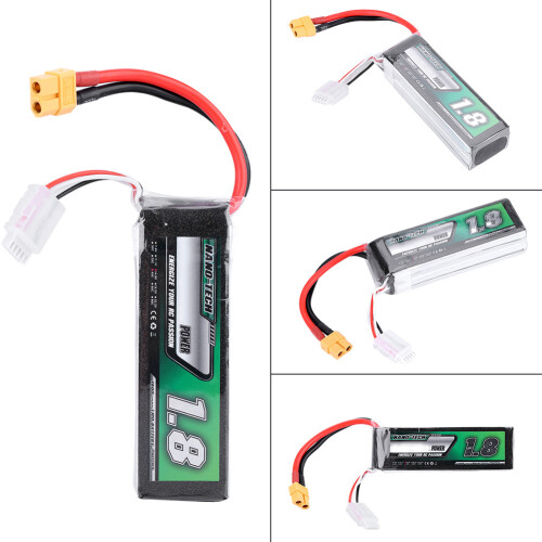 14.8V 45C 1800mAh Lithium Polymer RC Battery with XT60 Plug 2