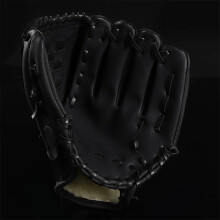 Softball Training Gloves LeftHanded For Adults Adjustable, Comfortable, 11.5Inch Brown/Black