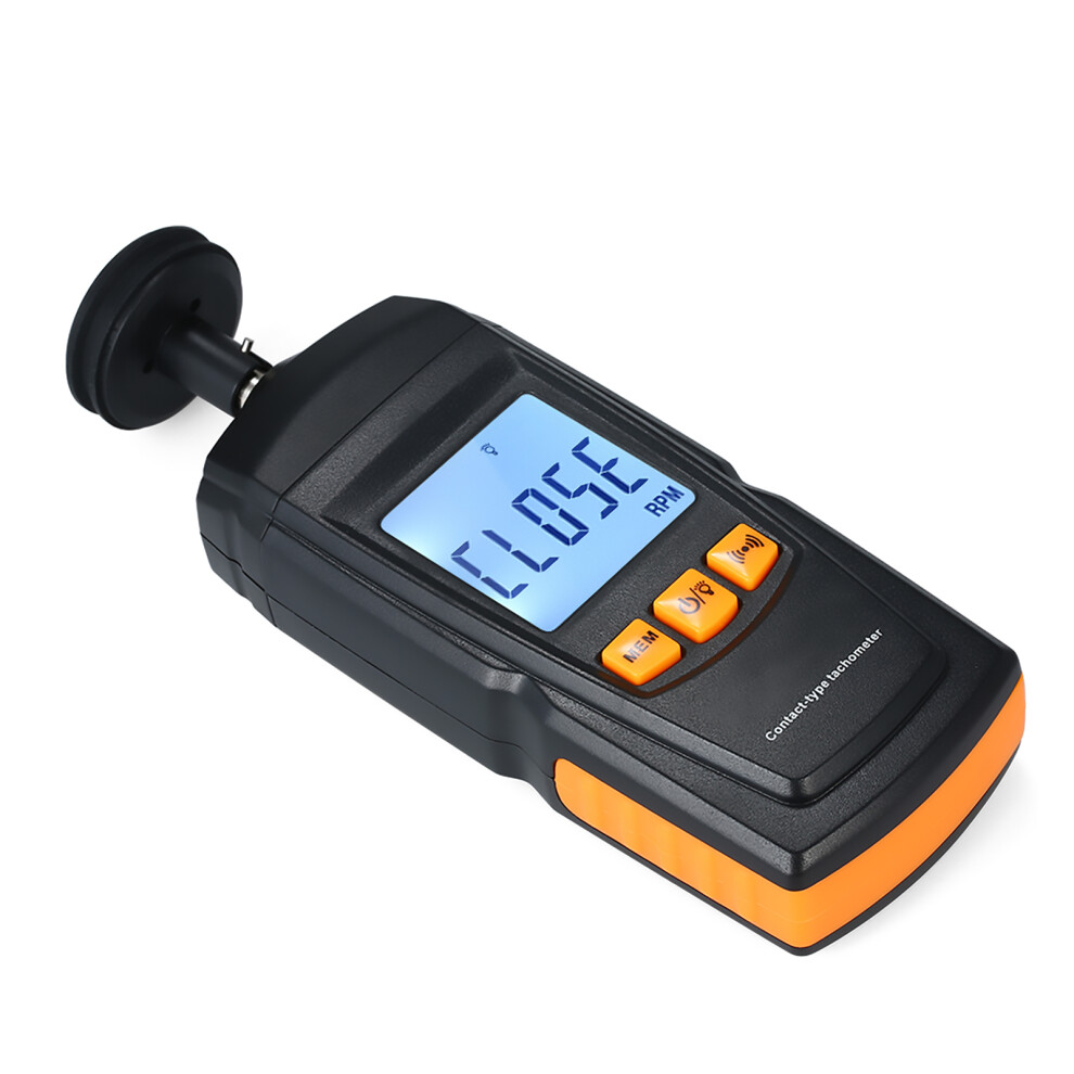 Digital Handheld Tachometer 0.5-19999 Rpm Lcd Speed Meter For Motors & Vehicles 8701364182419