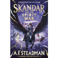Skandar and the Spirit War by A.F. Steadman Hardcover Book