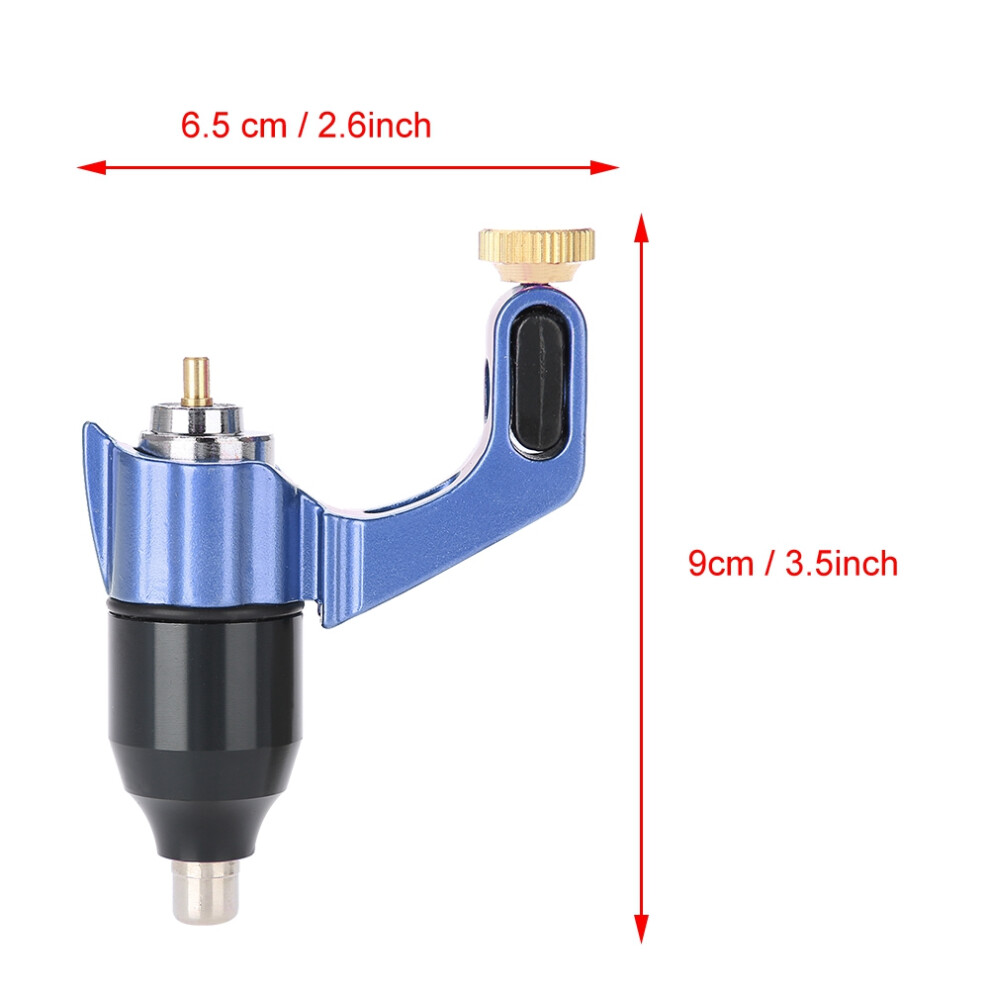 Blue Rca Interface Tattoo Machine Lightweight Rotary Liner & Shader