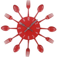Coimeádaí Ama Gourmet, Clog Balla Cistine le Dearadh Sceanra Cruthaitheach, Cuireann Dromchla Scátháin 3D Maisiú Balla Uathúil le haghaidh