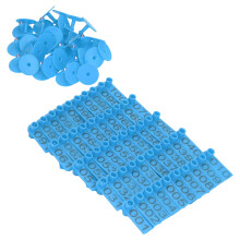 100pack Livestock Cattle Pig Earcon Flexible Earcon-Blue