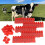 100pack Livestock Cattle Pig Earcon Flexible Earcon-Blue 7