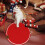 Interactively Cats Scratcher Pad Cats Wall Scratcher-Red S 6